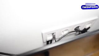 A handyman got fucked by a cheating wife in a steamy scene