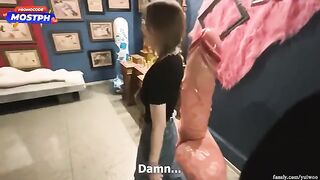 I seduced a modest girl who loves well-endowed men