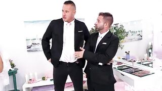 Stepmother arranged a special sex for her stepdaughters