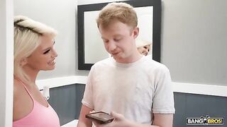 A mother can spoil her son in every way