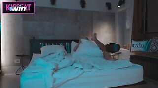 Girl came to her stepbrother's room after a party and got fucked