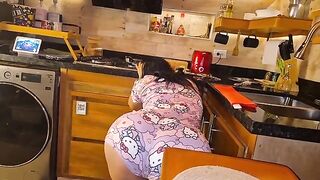The boy came to his girlfriend from the gym in exclusive HD