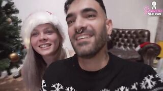 The best way to spend Christmas, with passionate and rough intimacy