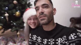 The best way to spend Christmas, with passionate and rough intimacy