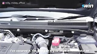 I was fucked in my car by a nice stranger