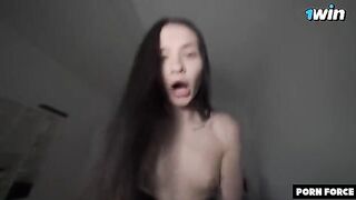 She had an intense experience and couldn't stop shaking