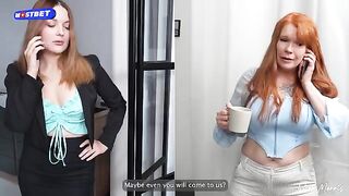 I had a threesome sex experience with my stepmom and teacher, it was wild!