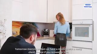 My desired whore - a hot secretary gets fucked by her boss