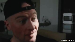 The cock is busy, but the mouth will be fucked by hand