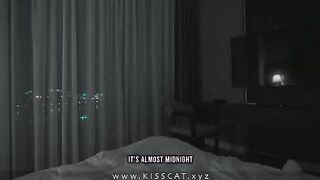 The cock is there, and she has to jerk herself off in HD