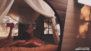 The reflection in the mirror tells him that he is a good man