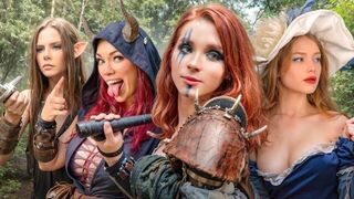 Who are you gonna fuck? - a sexy cosplay geek girl