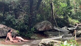 People do not give up fucking even in nature