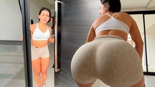 The round ass is made for hard and deep sex