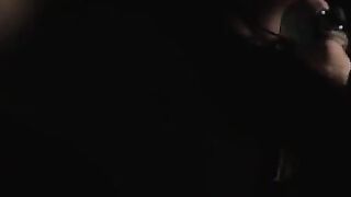This is how you make a stunning throat! Minet of a sexy brunette!