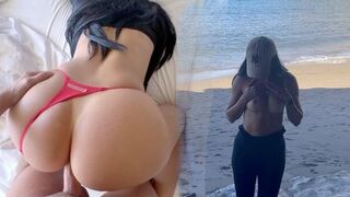You don't have to look at her face, focus on the bubble butt