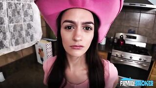 A guy in return gave the girl a dick after her blowjob