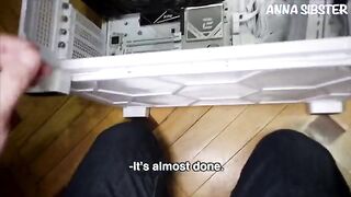 Can you indulge me for a gift? - Cute 18-year-old homemade xxx video