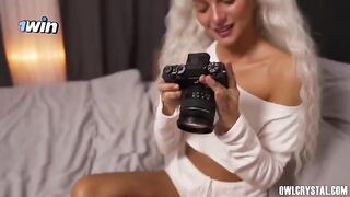 Finally a real cock in your hand! - Step sis gets fucked hard