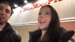 The date began with a check from the backseat