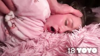 The girl got a raw dick in her tight ass, she was distracted and fucked hard