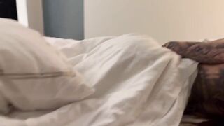 The stepfather fucks his beautiful stepdaughter, a tattooed babe