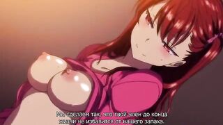 Nerd punishment for the Japanese schoolgirl in a cartoon style