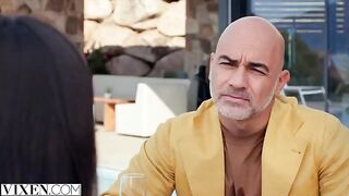 A girl agreed to have sex with a rich man for a handsome sum