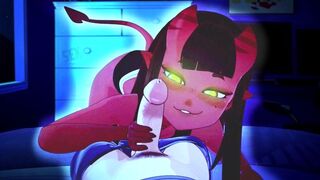 A Horny Witch Anims with a Teen Guy in an intense scene