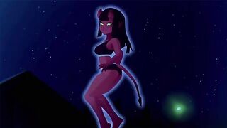 A Horny Witch Anims with a Teen Guy in an intense scene