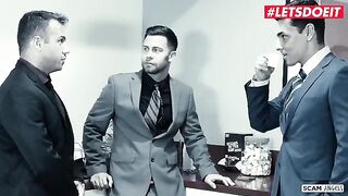 Karma Rx and Valentina Nappi seduced their rich boss for a hot threesome