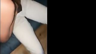 Hot amateur wife enjoys BBC after party, her husband filmed