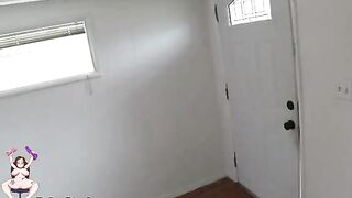 Broke Squatter Offers Her Slutty Hole to the Homeowner