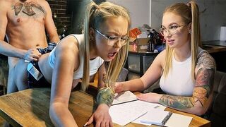 She gets fucked hard to get good marks