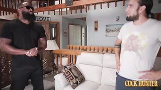 The guy likes when his girl is being fucked in front of him