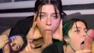 A quality blowjob lesson from a pretty face with an amazing body