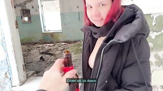 When there’s no cock, a bottle will do the trick