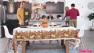 Not only on the bed, but also in the kitchen, you can have an orgy