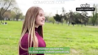 A girl feels weak, but her boyfriend doesn’t give a fuck and fucks her hard