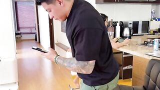 Well, you've done a good job with your ass, is your cock hard yet?
