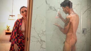 Hot stepmom Sara Black gets fucked in the shower