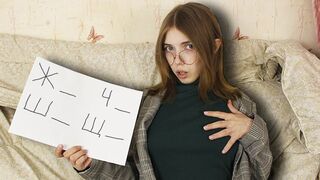 Hypnosis with boobs, learning rules has never been so easy - 18 yo edition