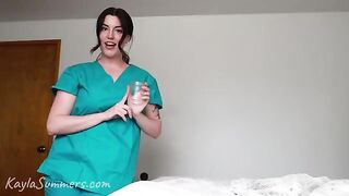She wanted a facial, so she got one - a big one