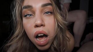 Babe went from orgasm to trembling, a wild ride in the most intense way