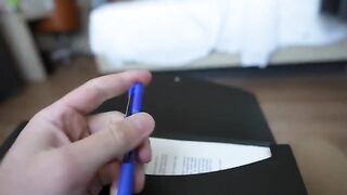 A guy allowed the girl to suck his cock, and it was a great decision