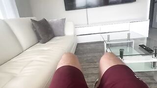 Cute girl has sex with her stepbrother in a steamy scene