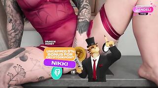 It looms over me, sinking deeper - a kinky lesson from Deeper