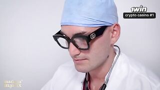 Two stunning women, Mariana Matrix and Silvana Lee, share an intense medical exam experience