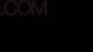 A sexy blonde has sex with her guy early in the morning