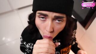 A girl with a nice body gets fucked on New Year’s Eve